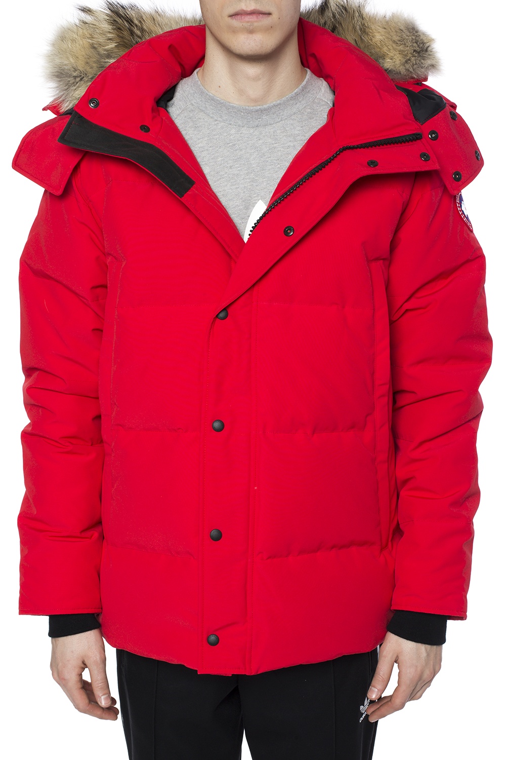 Canada goose red jacket nike sale